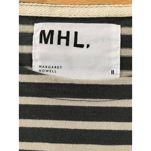 MARGARET HOWELL(マーガレットハウエル)のMHL. ボーダーカットソー レディースのトップス(カットソー(長袖/七分))の商品写真