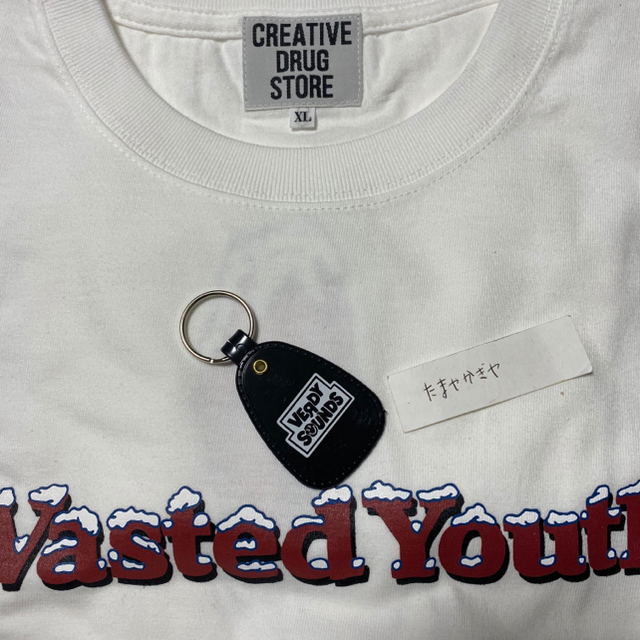 verdy Tシャツ XLサイズ wasted youth キーホルダー付き - Tシャツ ...