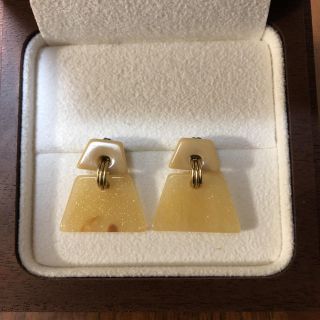 アクリル　デザイン　ピアス(ピアス)