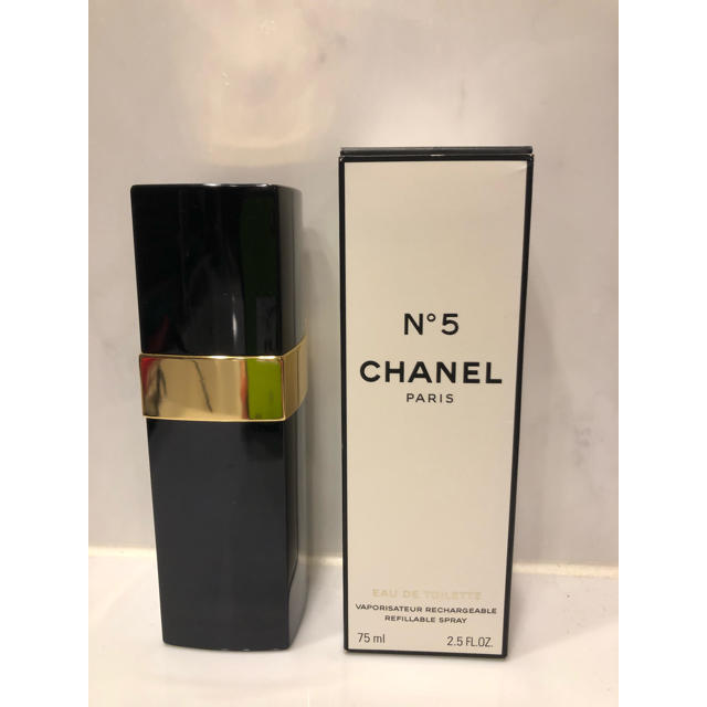 CHANEL(シャネル)のCHANEL no5 オードパルファム 香水　75ml コスメ/美容の香水(香水(女性用))の商品写真