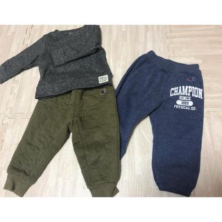 チャンピオン(Champion)のチャンピョン スウェット 80 ×2 とスウェット1本(パンツ)