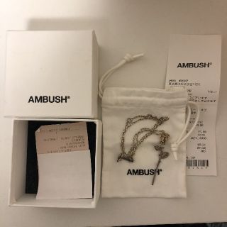 アンブッシュ(AMBUSH)のambushネックレス　バラ　ローズ(ネックレス)