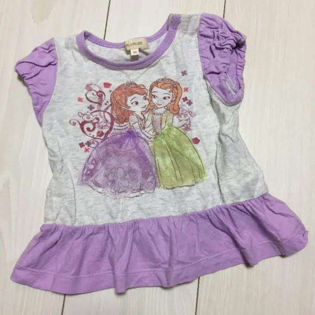 HusHush(ハッシュアッシュ)のソフィアTシャツ キッズ/ベビー/マタニティのキッズ服女の子用(90cm~)(Tシャツ/カットソー)の商品写真