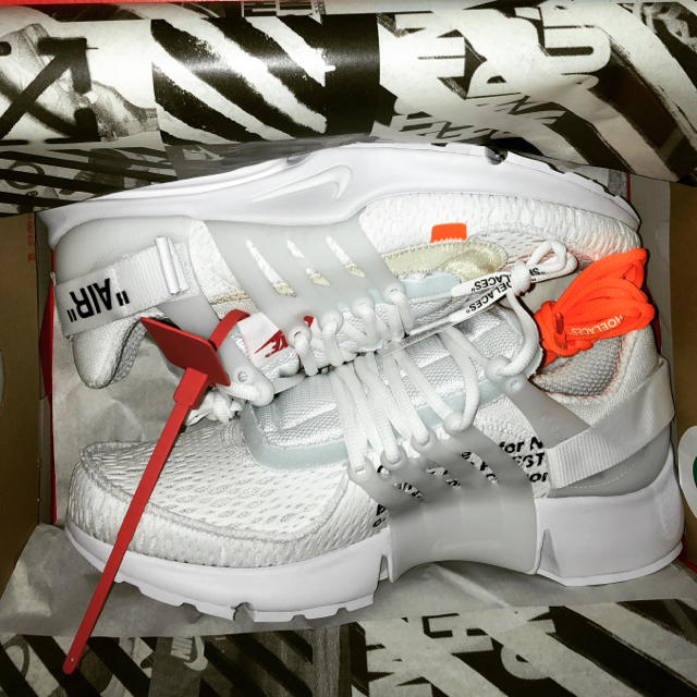 Nike OFF-WHITE Air Presto 29cm靴/シューズ