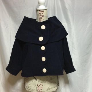 ドットアンドストライプスチャイルドウーマン(Dot&Stripes CHILDWOMAN)のDot&Stripesウールジャケット(ノーカラージャケット)