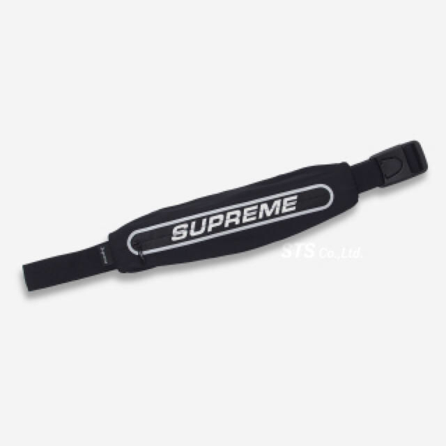 SUPREME Running Waist Bag (Black) 付属品付き