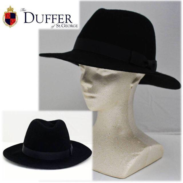The DUFFER of ST.GEORGE(ザダファーオブセントジョージ)の《ザ・ダファー》新品 毛100% フェルトハット ワイドブリム 57(M) メンズの帽子(ハット)の商品写真