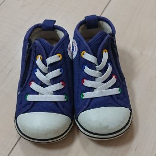 コンバース(CONVERSE)のコンバース オールスター 14 紺 ネイビー 女の子 男の子(スニーカー)