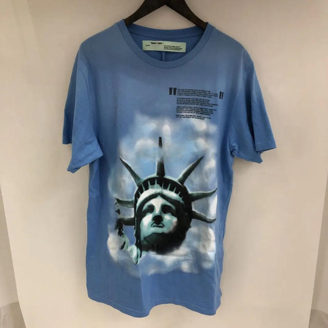 OFF-WHITE(オフホワイト)の18AW Off-White Liberty 自由の女神 Tシャツ メンズのトップス(Tシャツ/カットソー(半袖/袖なし))の商品写真