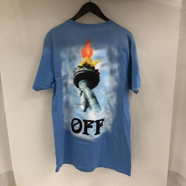 OFF-WHITE(オフホワイト)の18AW Off-White Liberty 自由の女神 Tシャツ メンズのトップス(Tシャツ/カットソー(半袖/袖なし))の商品写真