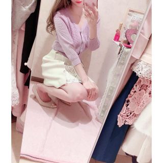 ミッシュマッシュ(MISCH MASCH)のミッシュマッシュ×マーキュリー♡パールボタンニット♡ツイードスカートコーデ(セット/コーデ)