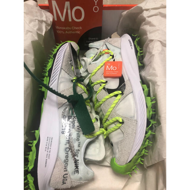 OFF-WHITE(オフホワイト)のNIKE OFF WHITE ZOOM TERRA KIGER 5 24cm レディースの靴/シューズ(スニーカー)の商品写真