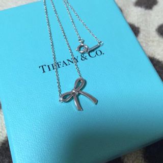 ティファニー(Tiffany & Co.)のティファニー リボンネックレス(ネックレス)