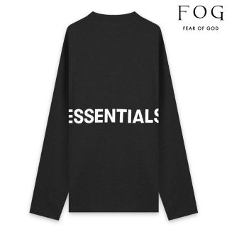 フィアオブゴッド(FEAR OF GOD)のfog ロングスリーブ Tシャツ ブラック(Tシャツ(長袖/七分))