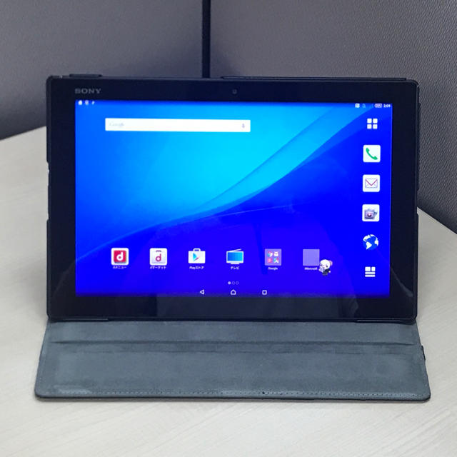 【SIMロック解除済】XPERIA Z4 tablet SO-05G ケース付