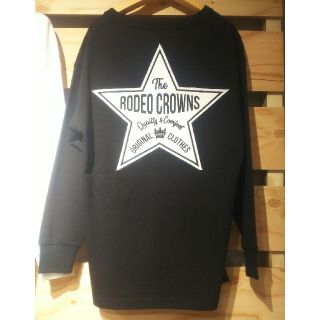 ロデオクラウンズワイドボウル(RODEO CROWNS WIDE BOWL)のテラ松ロンTブラック(Tシャツ(長袖/七分))