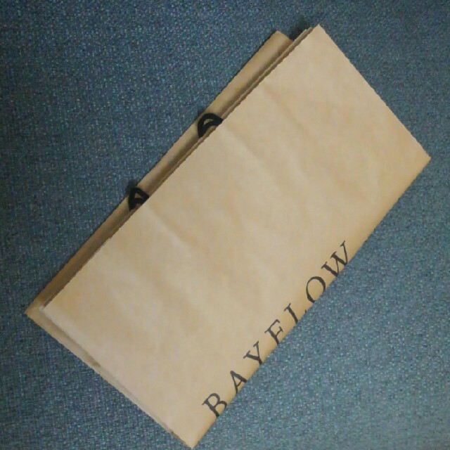 BAYFLOW(ベイフロー)の【二つ折り発送】Bayflow　ショッパー レディースのバッグ(ショップ袋)の商品写真