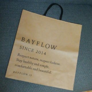 ベイフロー(BAYFLOW)の【二つ折り発送】Bayflow　ショッパー(ショップ袋)