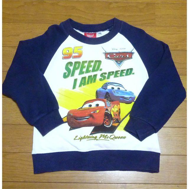 Disney(ディズニー)のカーズ　トレーナー　サイズ110 キッズ/ベビー/マタニティのキッズ服男の子用(90cm~)(Tシャツ/カットソー)の商品写真