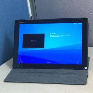 エクスペリア(Xperia)のXPERIA Z4 tablet SO-05G ▪️SIMフリー ☆tbケース付(タブレット)