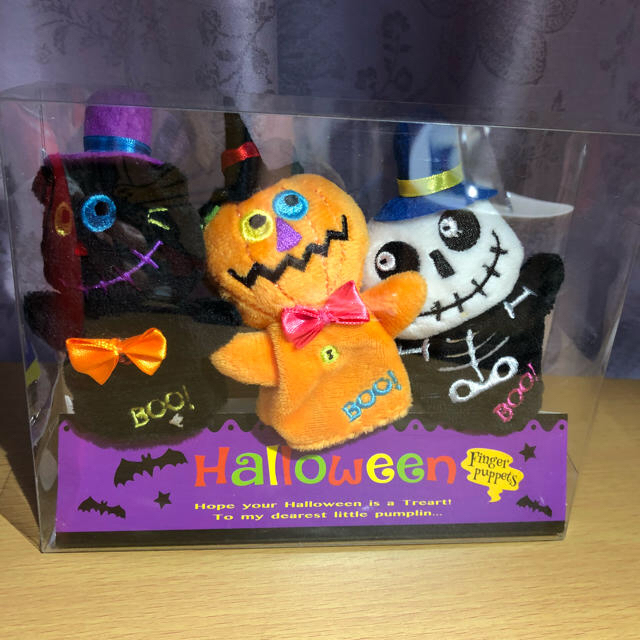 KALDI(カルディ)の新品！KALDI ハロウィン2019 フィンガーパペット キッズ/ベビー/マタニティのおもちゃ(その他)の商品写真