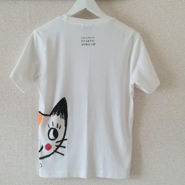 ネコイラストTシャツ レディースのトップス(Tシャツ(半袖/袖なし))の商品写真