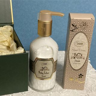 サボン(SABON)の新品未使用　SABONサボン　ボディローション＆ハンドクリーム　10周年 限定品(ボディローション/ミルク)