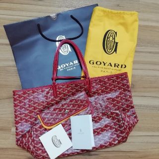 ゴヤール(GOYARD)のご専用　ゴヤール　サンルイ　レッド　PM　購入証明あり(トートバッグ)