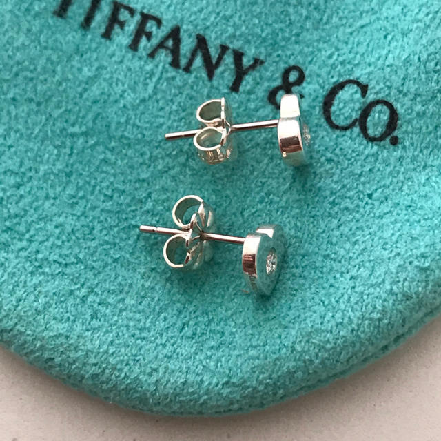 Tiffany ハートダイヤモンド ピアス 希少-