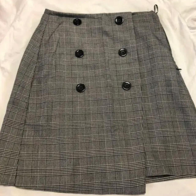 GU(ジーユー)のGU グレンチェックスカート Sサイズ レディースのスカート(ミニスカート)の商品写真