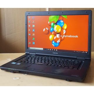 トウシバ(東芝)のWin10 dynabook B551/i3/4G/250G/DVD/WLAN(ノートPC)