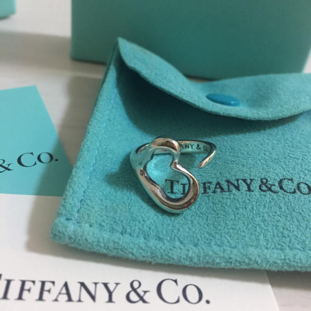 Tiffany & Co.(ティファニー)のティファニーオープンハート リング レディースのアクセサリー(リング(指輪))の商品写真