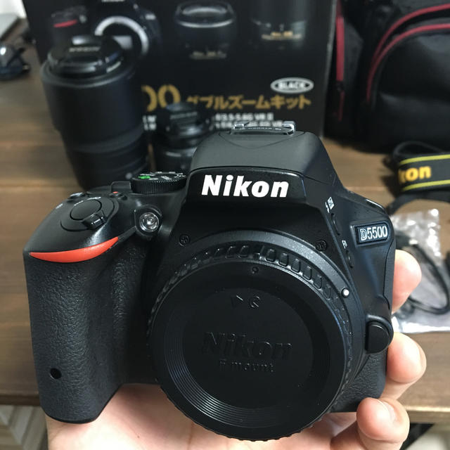 一眼 Nikon d5500  ダブルズームキット オマケあり。