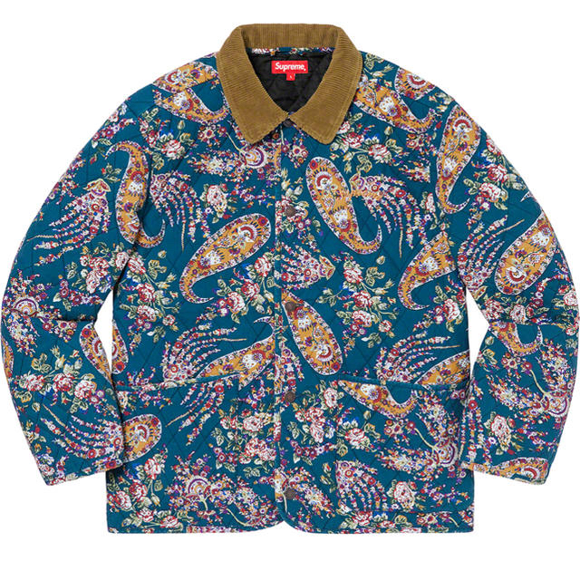 Supreme(シュプリーム)のラキム様専用　supreme quilted paisley jacket L メンズのジャケット/アウター(その他)の商品写真