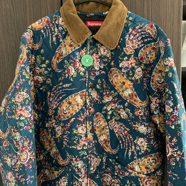 Supreme(シュプリーム)のラキム様専用　supreme quilted paisley jacket L メンズのジャケット/アウター(その他)の商品写真