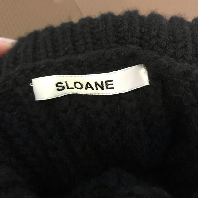 Spick & Span(スピックアンドスパン)のSLOANE 3Gタートル　黒 レディースのトップス(ニット/セーター)の商品写真