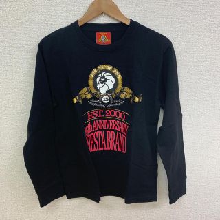 ネスタブランド(NESTA BRAND)の◆新品未使用◆NESTA BRAND トレーナー「15th anv.」黒　S(Tシャツ/カットソー(七分/長袖))