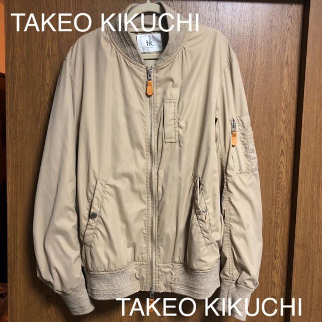 TAKEO KIKUCHI(タケオキクチ)のTAKEO KIKUCHI MA-1 ブルゾン メンズのジャケット/アウター(ブルゾン)の商品写真