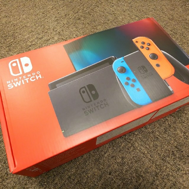 ニンテンドースイッチ ネオンブルー・ネオンレッド 新モデル 新品未使用