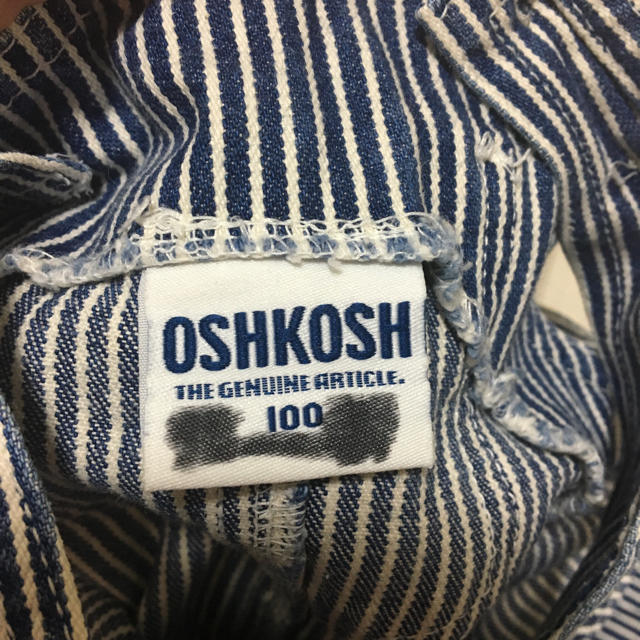 OshKosh(オシュコシュ)のオシュコシュ ジャンパースカート 100 キッズ/ベビー/マタニティのキッズ服女の子用(90cm~)(ワンピース)の商品写真