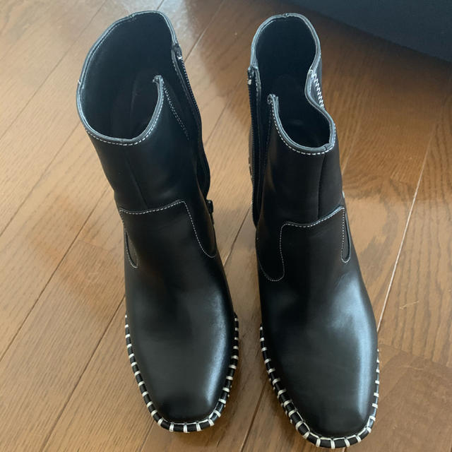 moussy(マウジー)のmoussy（wood sole boots） レディースの靴/シューズ(ブーツ)の商品写真