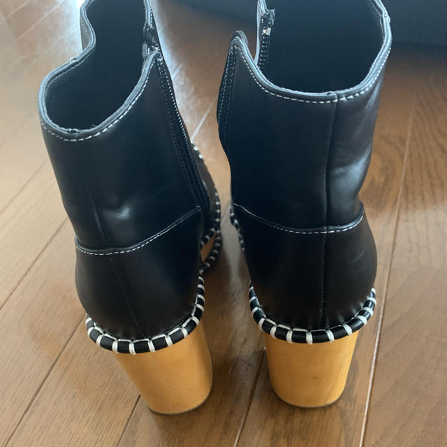 moussy(マウジー)のmoussy（wood sole boots） レディースの靴/シューズ(ブーツ)の商品写真