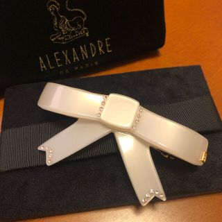 アレクサンドルドゥパリ(Alexandre de Paris)のありんこさま専用 アレクサンドルドゥパリ　リボン　バレッタ(バレッタ/ヘアクリップ)