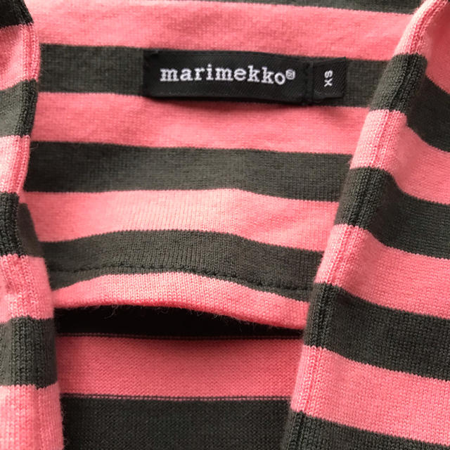 marimekko(マリメッコ)のmarimekkoのボーダーカットソー  コムデギャルソン レディースのトップス(カットソー(長袖/七分))の商品写真