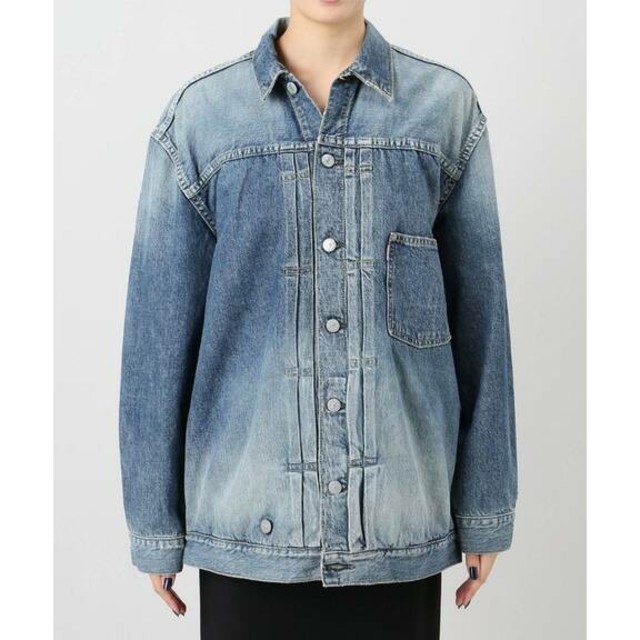 L'Appartement DEUXIEME CLASSE(アパルトモンドゥーズィエムクラス)のみね様専用STAMMBAUM OVERSIZE DENIM JACKET レディースのジャケット/アウター(Gジャン/デニムジャケット)の商品写真