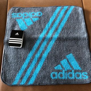 アディダス(adidas)のadidas アディダス ハンカチタオル 新品 未使用(ハンカチ/ポケットチーフ)