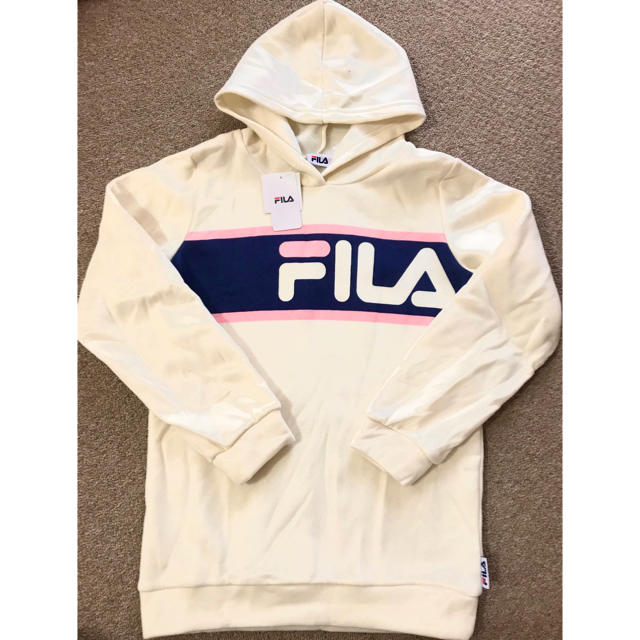 FILA(フィラ)のFILA   裏起毛パーカー　150 キッズ/ベビー/マタニティのキッズ服女の子用(90cm~)(その他)の商品写真