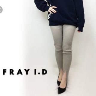 フレイアイディー(FRAY I.D)のFRAY I.D リブニットレギンス(レギンス/スパッツ)