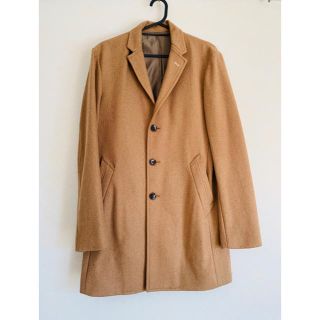 コムサコミューン(COMME CA COMMUNE)の【美品】コムサコミューン　チェスターコート　キャメル(チェスターコート)