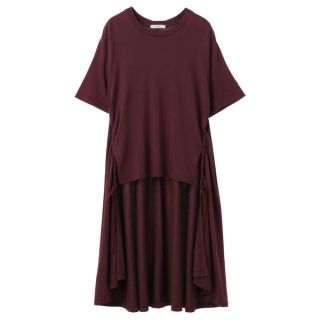 ステュディオス(STUDIOUS)の(CLANE) BACK LONG DRAPE T/S(カットソー(半袖/袖なし))